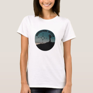 Camiseta Buscador de senderismo al aire libre para excursio