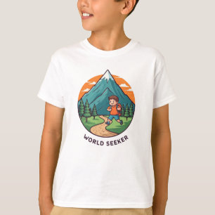Camiseta Buscador del mundo infantil