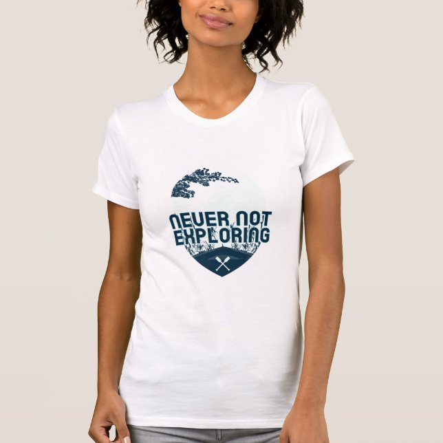 Camiseta Buscadores de aventuras que nunca dejan de explora (Anverso)