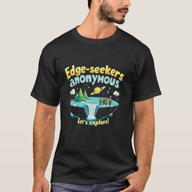 Camiseta Buscadores de Emociones Anónimos Exploremos Aventu (Anverso)