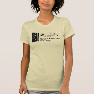 Camiseta Buscadores urbanos San Diego ajuste delgado T