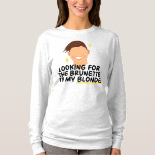 Camiseta Buscando Al Moreno Para Mi Rubio