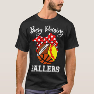 Camiseta Buscando Ballers Divertido Softball Basketball Mam