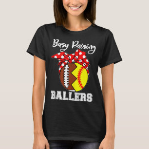 Camiseta Buscando Ballers Mamá Famoso Softball T