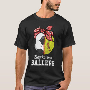 Camiseta Buscando jugadores Softball Mama Soccer Mom
