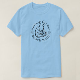 Camiseta Buscando mi cuerpo de playa con Winnie-the-Pooh