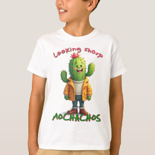 Camiseta Buscando moquachos afilados, amante del cactus