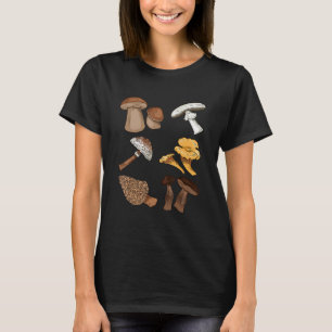 Camiseta Buscando Morels Hunter Fungi Mycology Morel Mushro