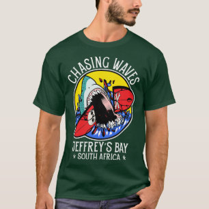 Camiseta Buscando olas Jeffreys Bay Surfing Sudáfrica