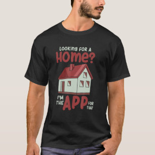 Camiseta Buscando un hogar soy la aplicación para eso