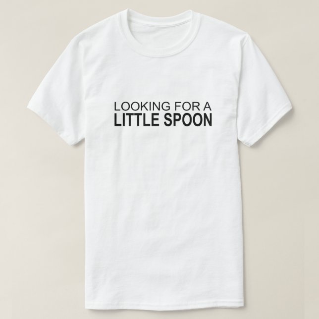 CAMISETA BUSCANDO UN POQUITO (Diseño del anverso)