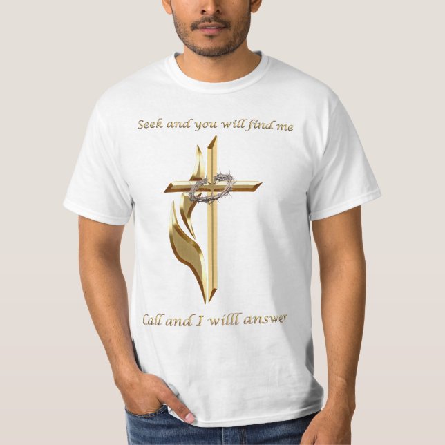 Camiseta Buscar al Señor (Anverso)