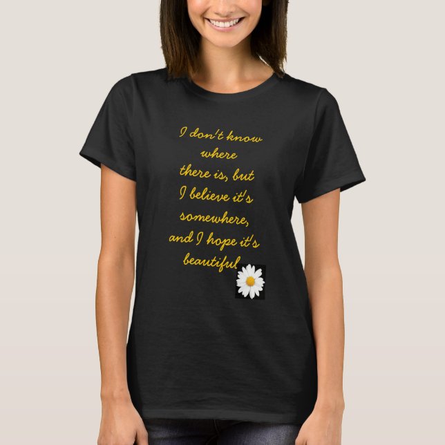 Camiseta Buscar Alaska (Anverso)