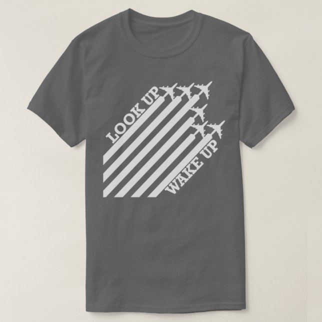 Camiseta Buscar despertar quimitrales planos diagonales BLA (Diseño del anverso)