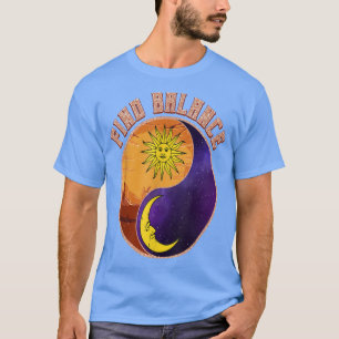 Camiseta Buscar equilibrio Yin Yang Tee Vibes Positivo Yoga