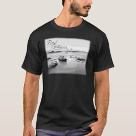 Camiseta Buscar la calma en las olas - Océano tranquilo