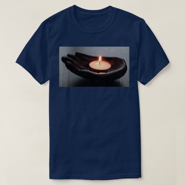 Camiseta Buscar la luz (Diseño del anverso)