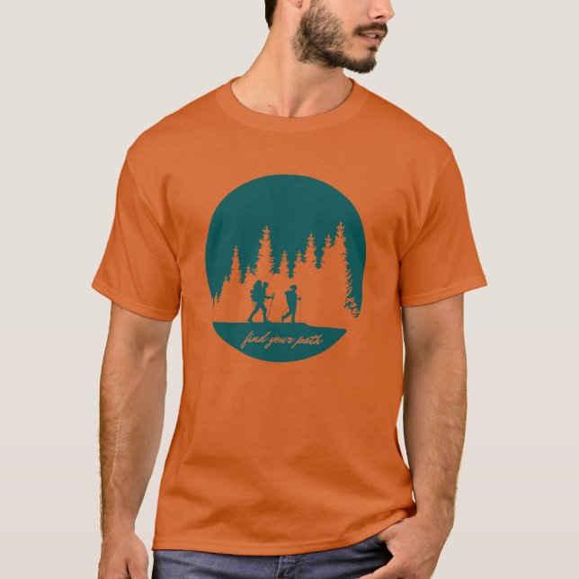 Camiseta Buscar la ruta (Anverso)