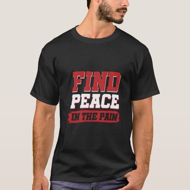 Camiseta Buscar Paz En El Dolor (Anverso)