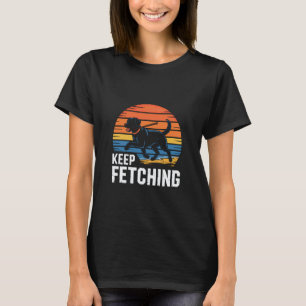 Camiseta Buscar raza Retriever Perro Pelota Entrenamiento L