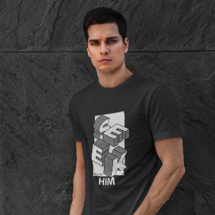 Camiseta Buscar Salmos Cristianos De Diseño Moderno 119:2