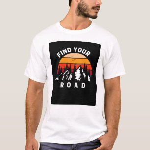 Camiseta Buscar su camino - Viajar