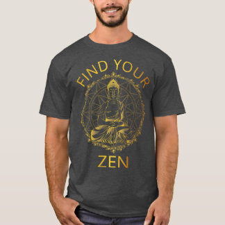 Camiseta Buscar su meditación Zen II