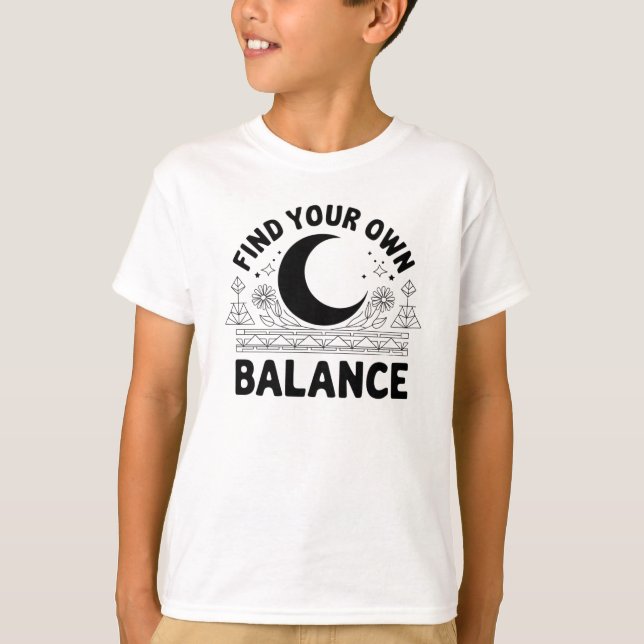 Camiseta Buscar su propio saldo (Anverso)