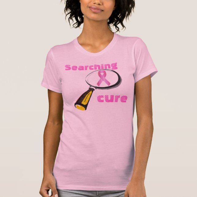 Camiseta buscar una cura (Anverso)