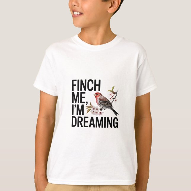 Camiseta Buscarme, estoy soñando (Anverso)