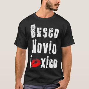 Camiseta Busco Novio Toxico - Graciosa cita española para F