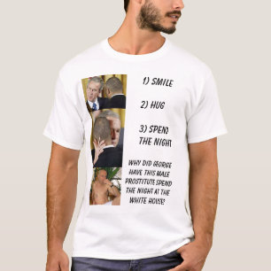 Camiseta bush_gannonguckert, 1) Smile2) Hug3) SpendThe N…