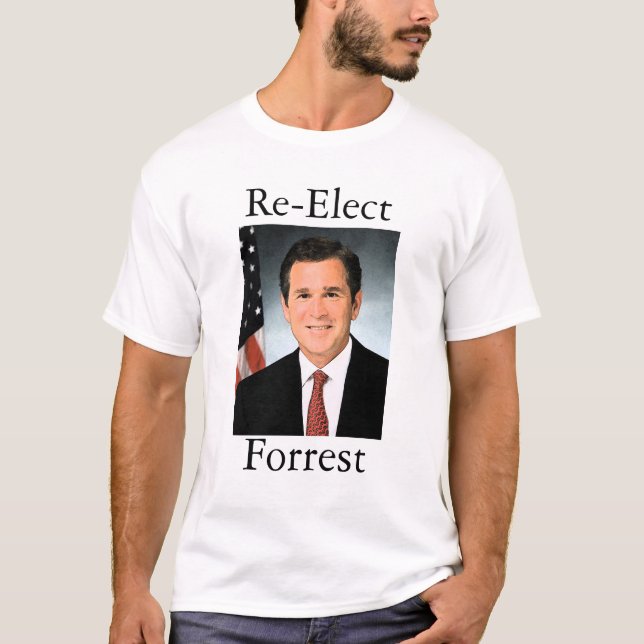 Camiseta Bush para el presidente (Anverso)