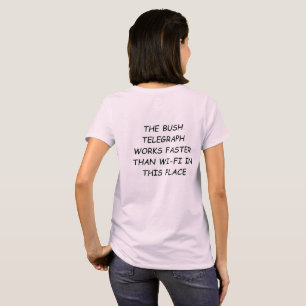 Camiseta Bush Telegraph