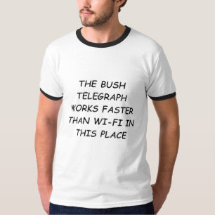 Camiseta Bush Telegraph