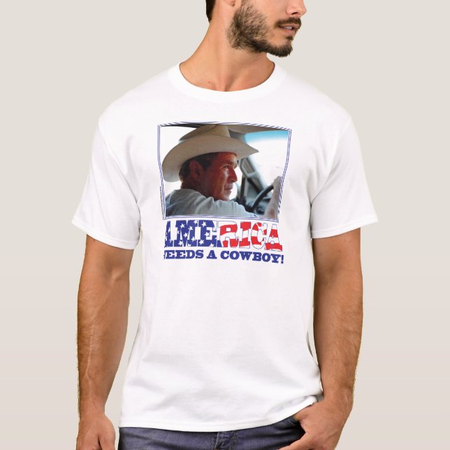 Camiseta BushAMERICA (Anverso)