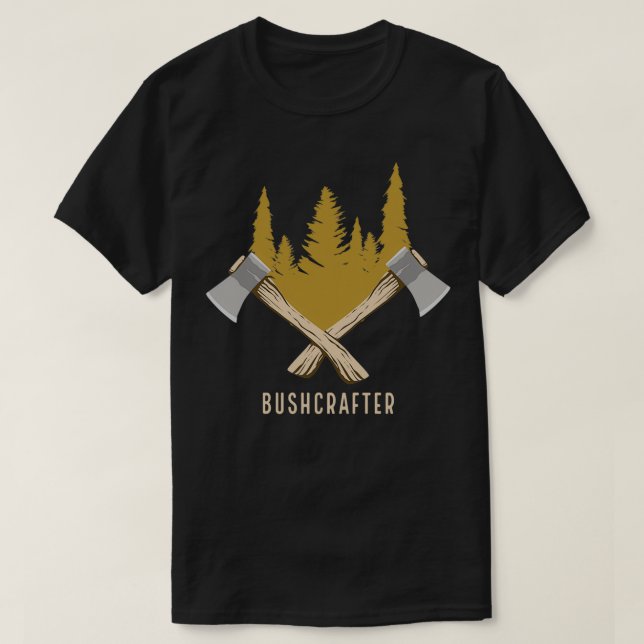 Camiseta Bushcraft 1 (Diseño del anverso)