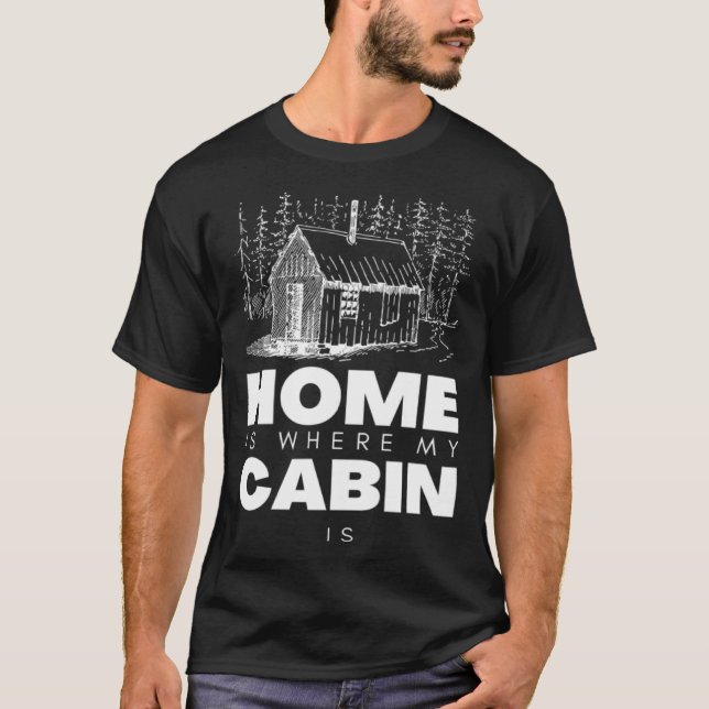 Camiseta Bushcraft Cabin Bushcraft Gear and Bushcraft Tools (Anverso)