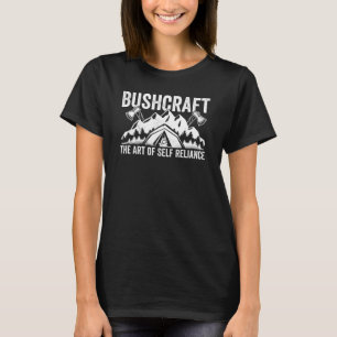 Camiseta Bushcraft La Autonomía De Autosuficiencia Bushcraf