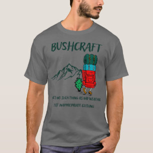 Camiseta Bushcraft Minimalista Classic TShirt