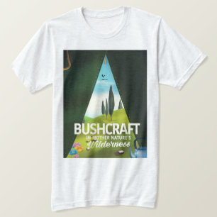 Camiseta Bushcraft 'Visita la naturaleza de la Madre' en la