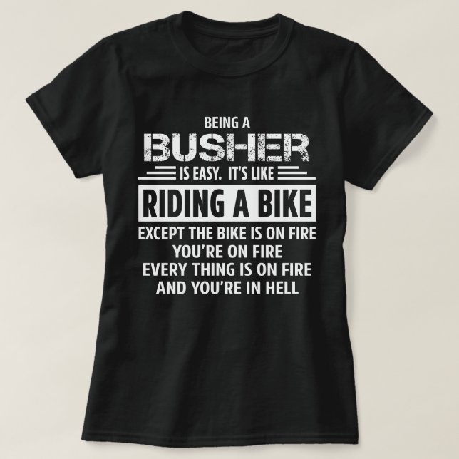 Camiseta Busher (Diseño del anverso)