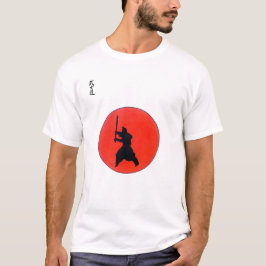 Camiseta Bushido como guerrero