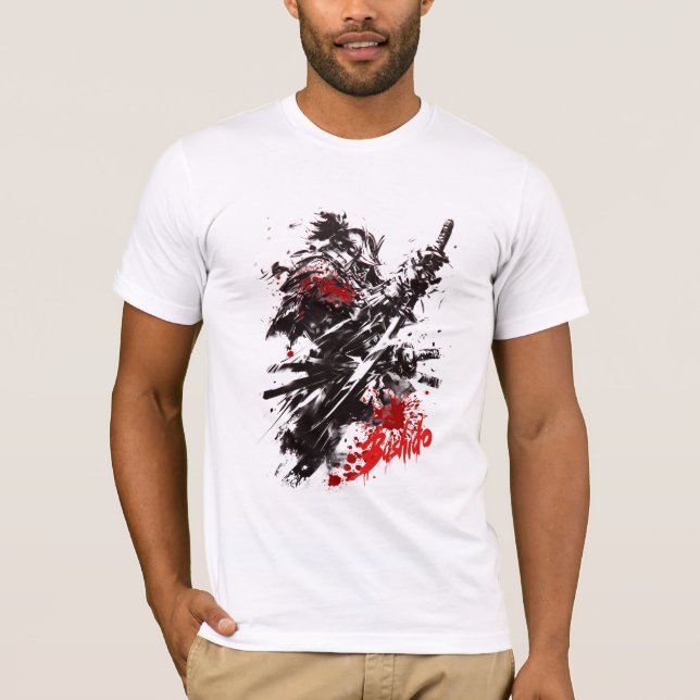 Camiseta Bushido - Honor y virtud (Anverso)