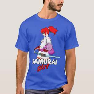 Camiseta Bushido Ronin Chica Samurai Japonés 