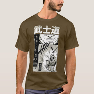 Camiseta Bushido Samurai Japoneses estéticos hidalgo Manga