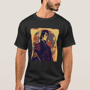 Camiseta Bushido Samurái Vintage Japonés Guerrero Retro Swo