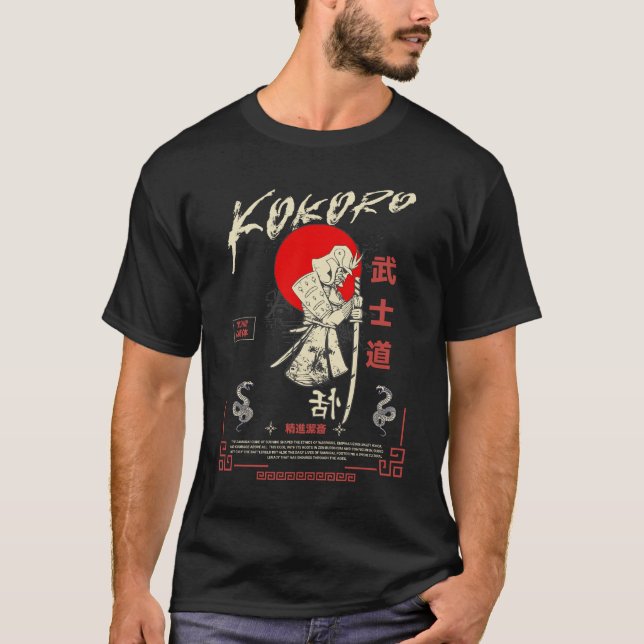 Camiseta Bushido Spirit: Samurai Legacy Art (Anverso)