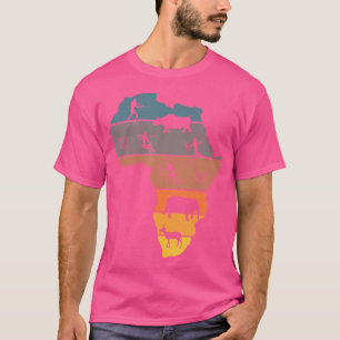Camiseta Bushman Khoi San Hunt Arte Africano Djembe Drum Vi