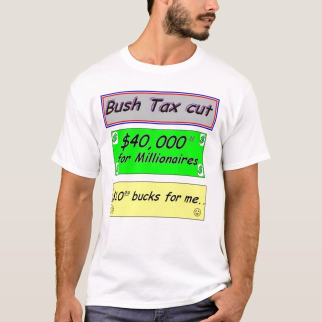 Camiseta BushTaxCut (Anverso)